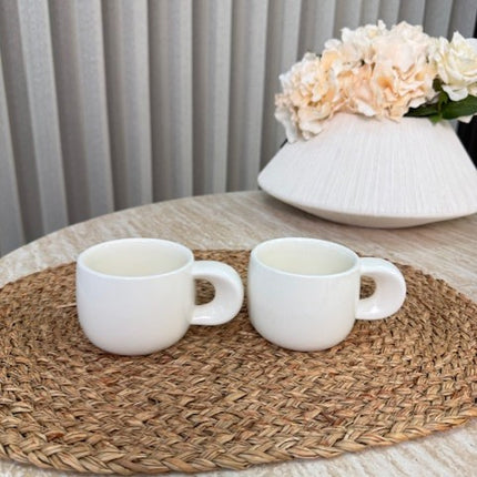 BVR Organisch ( Intenso ) Beker 2 Delig | Beige