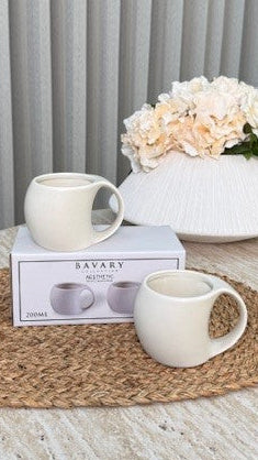 BVR Penguen ( Aesthetic ) Beker 2 Delig | Mat Beige