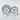 BVR Sapphire Flora Serviesset 25 Delig | 6 Persoons Blauw Vintage ( Cyril )