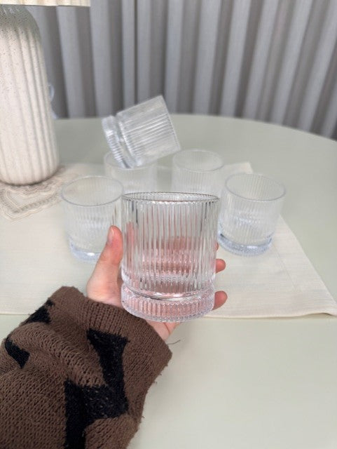 BVR Terra Line Short Glazen 210 cc| 6 Delig