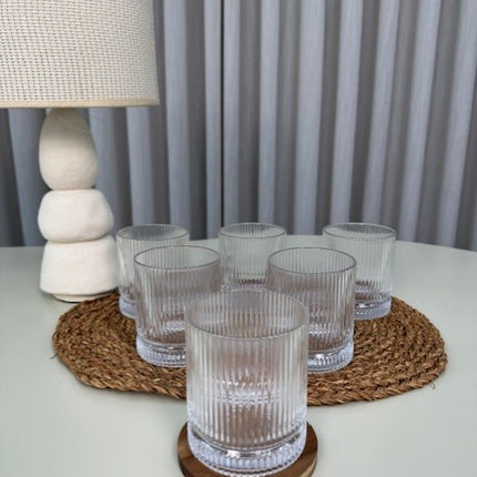 BVR Terra Line Short Glazen 355CC | 6 Delig