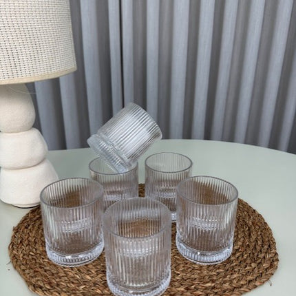 BVR Terra Line Short Glazen 355CC | 6 Delig