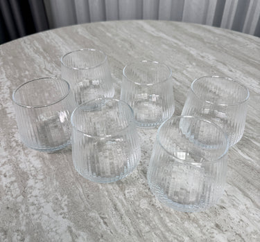 BVR Terra Line Waterglazen 350cc | 6 Delig