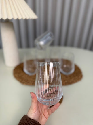 BVR Terra Line Waterglazen 445cc | 6 Delig