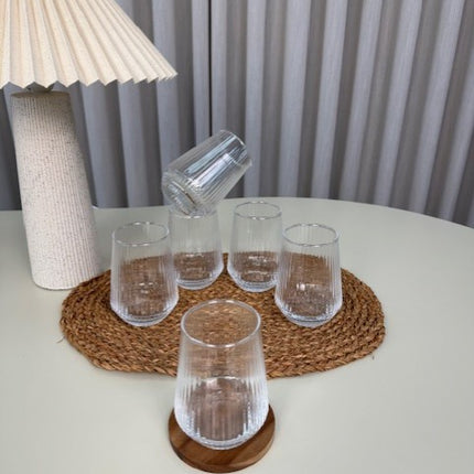 BVR Terra Line Waterglazen 445cc | 6 Delig