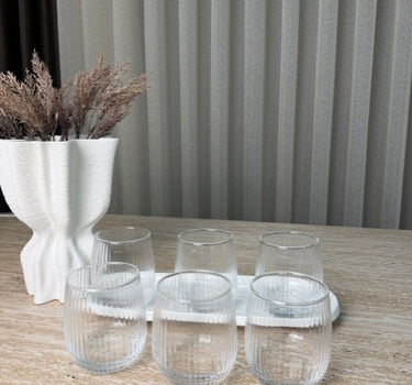 BVR Terra Line Waterglazen cc | 6 Delig