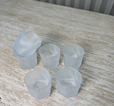 BVR Zirconia Freezy Drink glazen 200ML | 6 delig