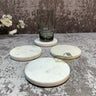 Cosy COSY GLASONDERZETTER MARMER  4 DELIG   10CM