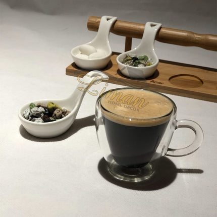 Cosy Cosy Isolatie Dubbele Wand Espresso kopjes 6  cl 2 Delig