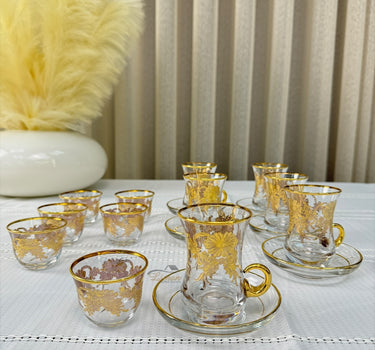 Esco ESCO ARABIA THEESET GOLD 18 DELIG | 6 PERSOONS