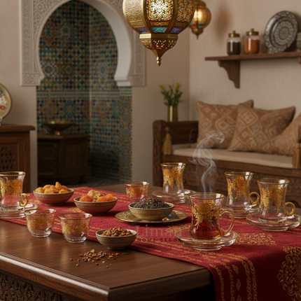 Esco ESCO ARABIA THEESET GOLD 18 DELIG | 6 PERSOONS