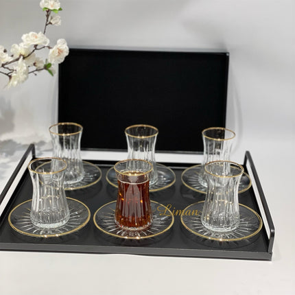 Esco Esco Isik Gold Theeset 12 Delig | 6 Persoons