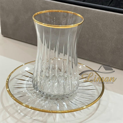 Esco Esco Isik Gold Theeset 12 Delig | 6 Persoons