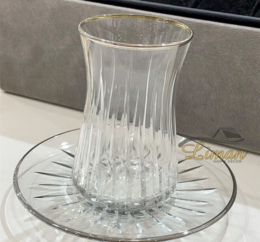 Esco Esco Isik Zilver Theeset 12 Delig | 6 Persoons