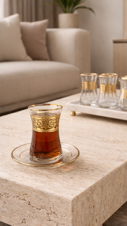 Esco ESCO MIMOZA THEESET 12 DELIG | 6 PERSOONS