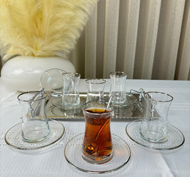 Esco Esco Theeset Zilver 12 Delig | 6 Persoons