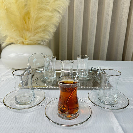 Esco Esco Theeset Zilver 12 Delig | 6 Persoons