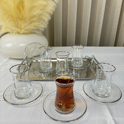 Esco Esco Theeset Zilver 12 Delig | 6 Persoons