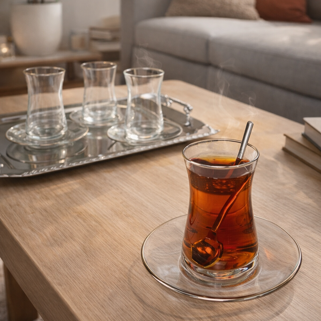 Esco Esco Theeset Zilver 12 Delig | 6 Persoons