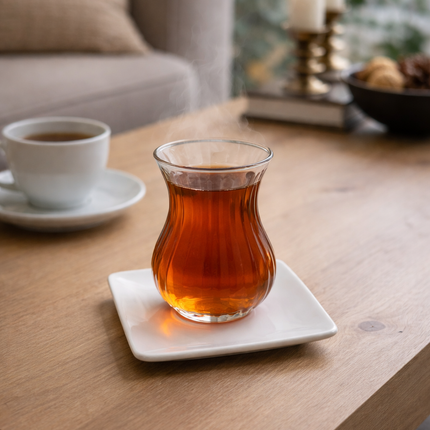 F2D Plat bord 10x10cm white Dusk