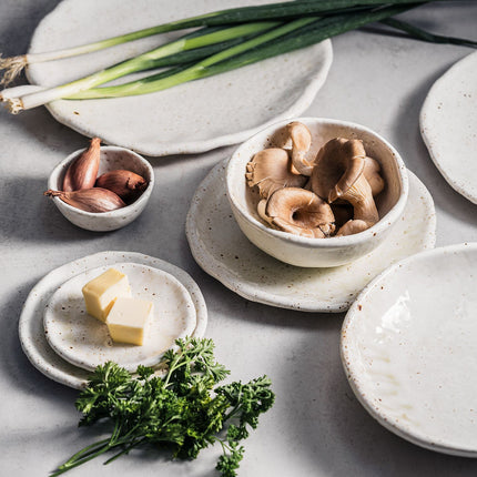 F2D Plat bord 12cm beige Vita