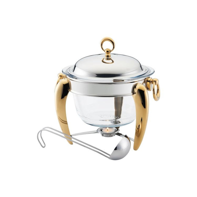 FERVEO CALEF RECHAUD  | 4,0 L ZILVER-GOUD