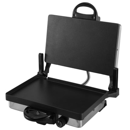 FERVEO Ferveo Exclusive Sanna Multi Grill Apparaat RVS | Antiaanbaklaag