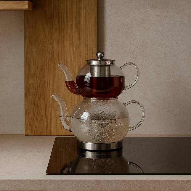 FERVEO Ferveo JADA Glazen Theepot - Inductie