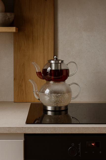 FERVEO Ferveo JADA Glazen Theepot - Inductie