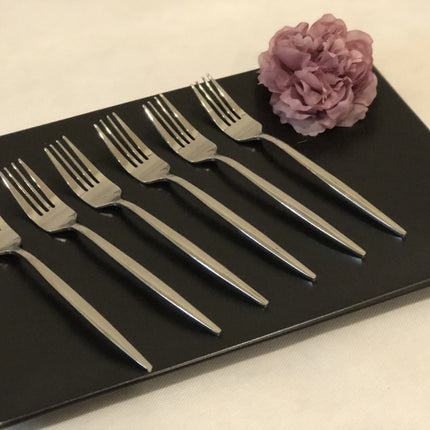 FERVEO Ferveo Sara 6 Delig  Gebaksvork Zilver