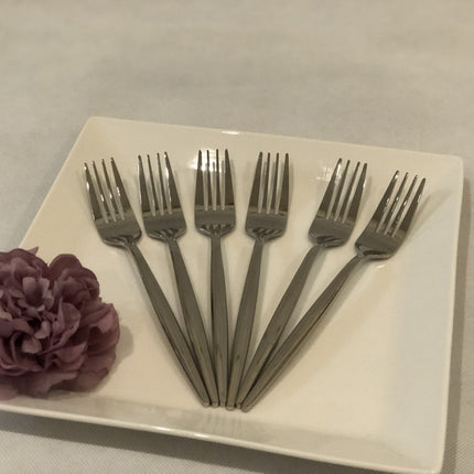 FERVEO Ferveo Sara 6 Delig  Gebaksvork Zilver