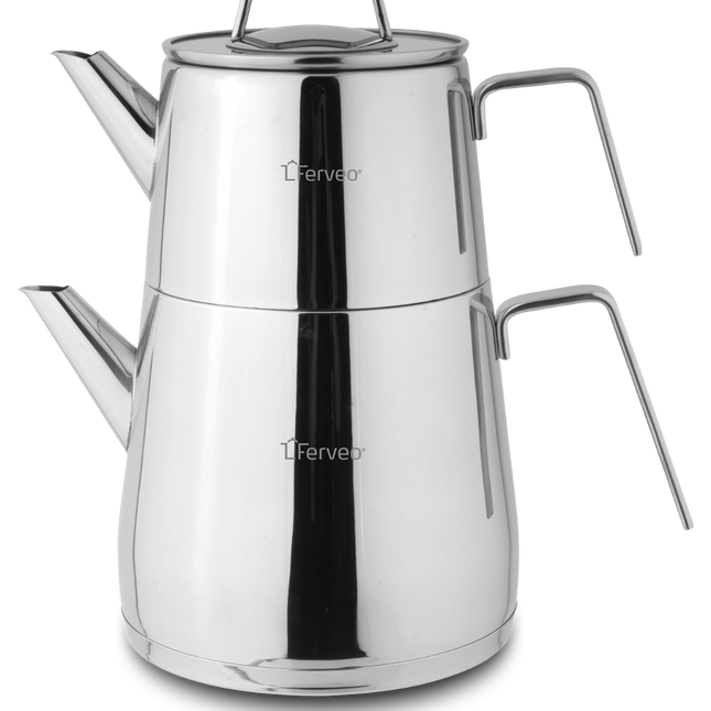FERVEO NOYA THEEPOTSET | 1,0 / 3,0 L ILVER