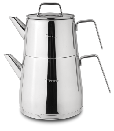 FERVEO NOYA THEEPOTSET | 1,0 / 3,0 L ILVER