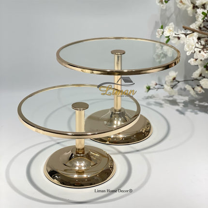 FUGURATO Fugurato Elegance Antalya Taartplatteau Goud -S-