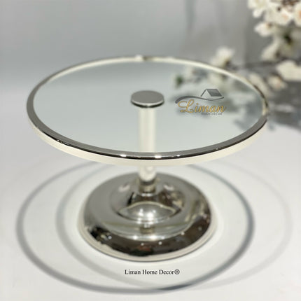 FUGURATO Fugurato Elegance Antalya Taartplatteau Zilver -S-