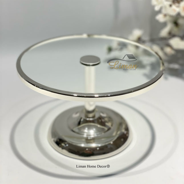 FUGURATO Fugurato Elegance Antalya Taartplatteau Zilver -S-