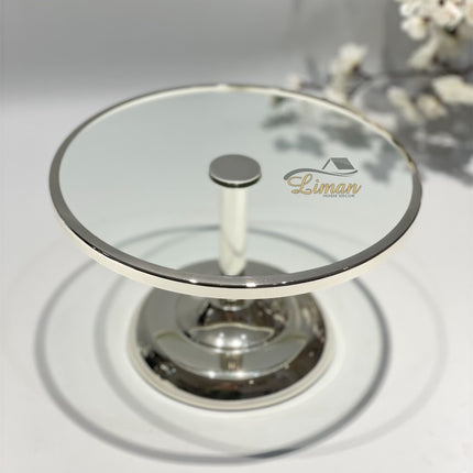 FUGURATO Fugurato Elegance Antalya Taartplatteau Zilver -S-