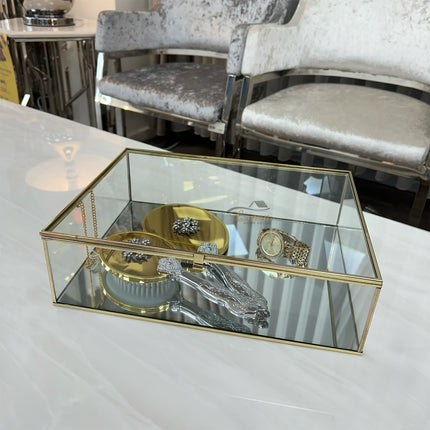 FUGURATO Fugurato Juwelenkist Transparant 40 x 30 cm Goud