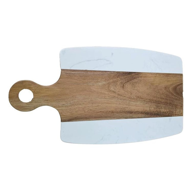 FUGURATO FUGURATO SNIJPLANK MARBLE | WIT 39x21,5CM