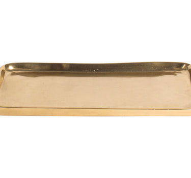 GUSTA GUSTA DECO DIENBLAD 36X16CM GOUD
