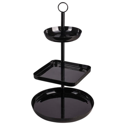 GUSTA GUSTA ETAGERE METAAL Ø22X38CM ZWART