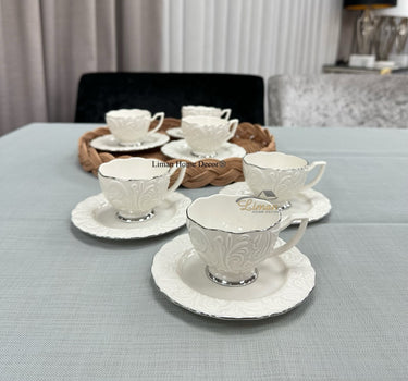 IPEK IPEK ESPRESSOSET 12 DELIG | 6 PERSOONS ZILVER