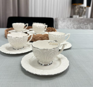 IPEK IPEK ESPRESSOSET 12 DELIG | 6 PERSOONS ZILVER