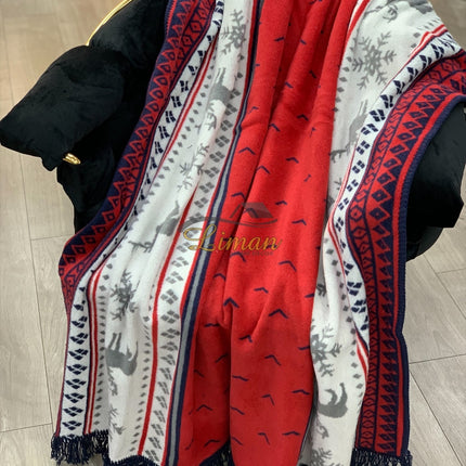 IPEKCE Ipekce Deken 127x155 cm Donker Blauw