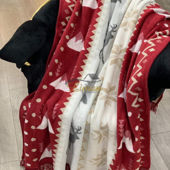 IPEKCE Ipekce Deken 127x155 cm Rood