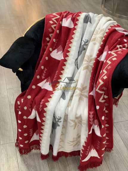 IPEKCE Ipekce Deken 127x155 cm Rood