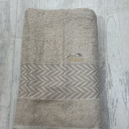 IPEKCE Ipekce Dory Handdoek 70 x 140 Cm Beige