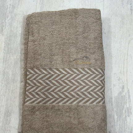 IPEKCE Ipekce Dory Handdoek 70 x 140 Cm Bruin