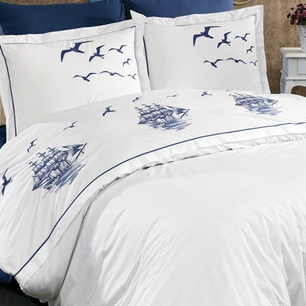 IPEKCE Ipekce Gemi 6-Delig 2-Persoons Dekbedovertrek