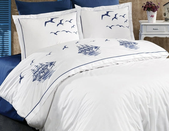 IPEKCE Ipekce Gemi 6-Delig 2-Persoons Dekbedovertrek